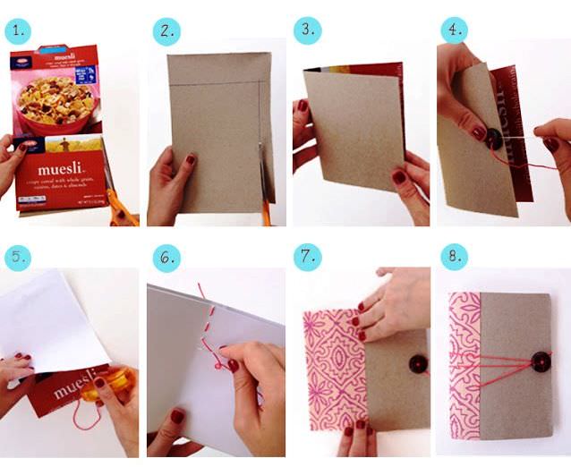 Як зробити простий блокнот своїми руками?